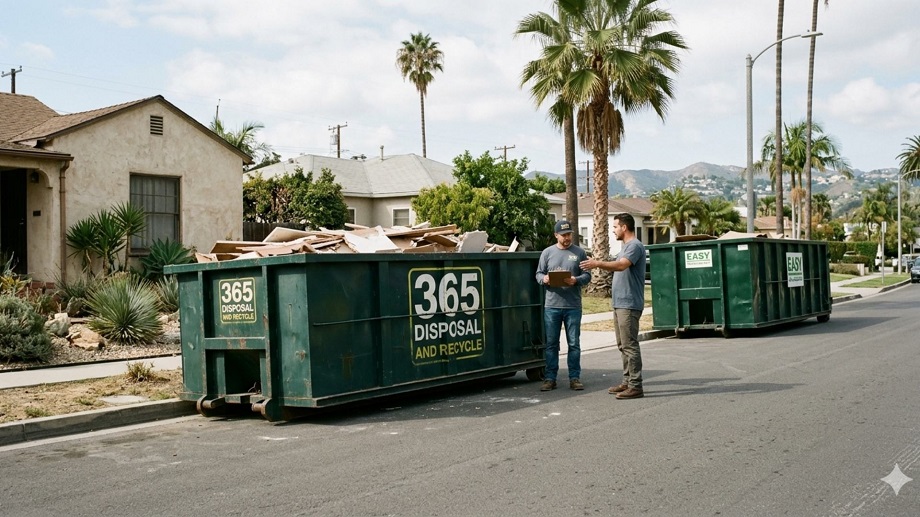 365 Disposal and Recycle Los Angeles Dumpster Rental Reviews vs Easy Waste Management: Which Is the Better Choice?